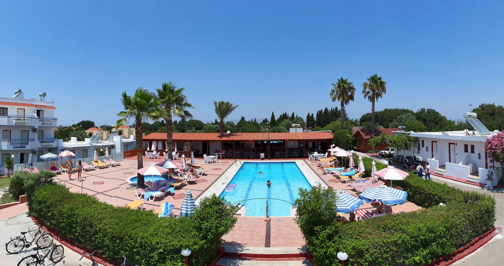 Sandys Studios Apartments And Log Villas Psalidi  Exterior foto